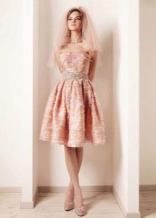 Gentle peach dress