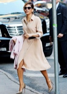 Unusual safari style dress