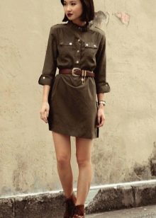 Swamp safari short dress
