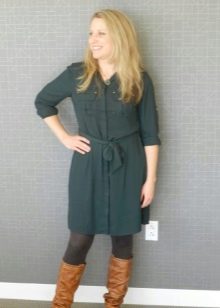 Safari shirt dress