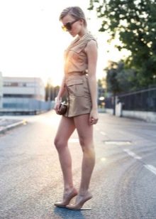 Safari short dress and accessories