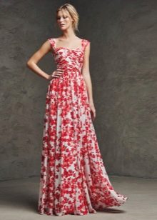 Floral A-Line Dress