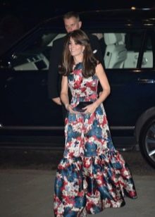 Kate Middleton en robe fleurie