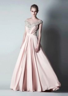 Dress in greek style beige