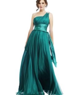 Lush dress in the Greek style
