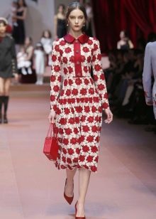 Vintage dress from Dolce & Gabbana straight