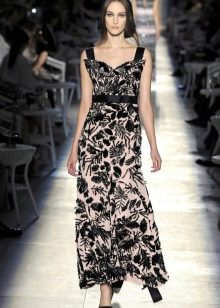 vintage Chanel floor-length dress