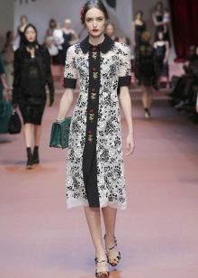 Vintage dress from Dolce & Gabbana with buttons