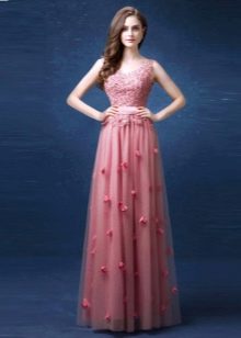 Pink sequin dress