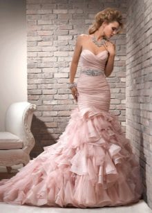 Pink mermaid dress