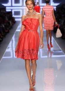 Silk cocktail dress