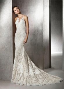 Mermaid wedding dress lace