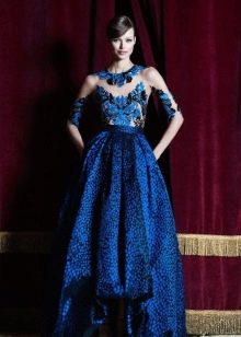 Blue dress balloon
