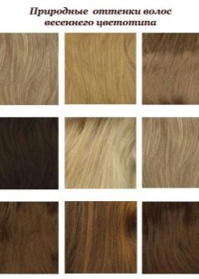 Spring hair shades