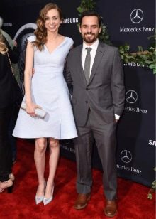 Light Blue A-Line Mid-Length Dress