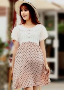 Maternity Baby Doll Combo Dress