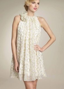 A-line dress for pregnant women