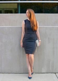 Ballerinas in a sheath dress