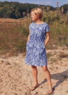 A-line staple dress