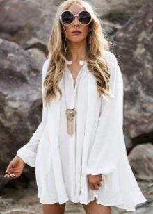 A-line viscose dress