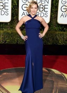 Long viscose dress for plump