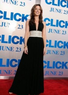 Dress with American V-neck