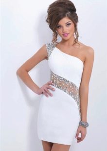Decorations for a dress with one sleeve