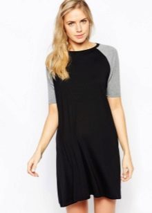 Raglan Sleeve Casual Dress