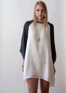 Raglan sleeve dress for women with wide hips