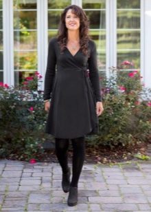 Flared Wrap Dress