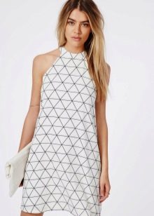 Halter Neck Shift Dress
