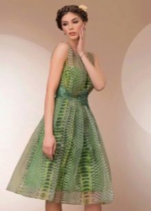 Robe Tatyanka à imprimé reptile