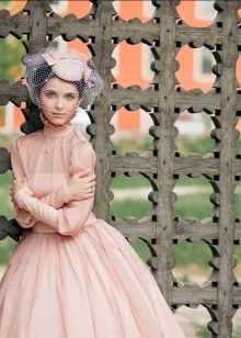 Audrey Hepburn Style Wedding Dress Closed New Bow Style