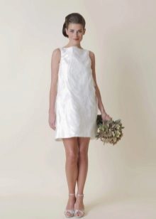 Audrey Hepburn short wedding dress