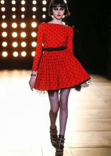 Polka Dot Style Prom Dress