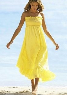 Long skirt dress