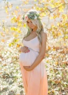 Sleeveless Maternity Dress