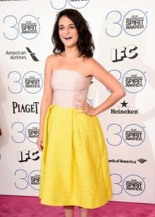 Inverted Triangle Dress with Tulip Skirt