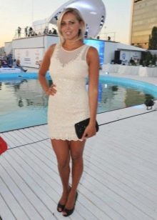 Inverted Triangle Short Sleeveless Dress