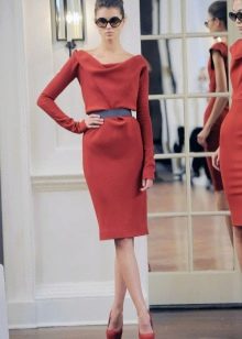 Midi Long Sleeve Formal Dress