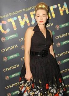 New bow dress and hairstyle