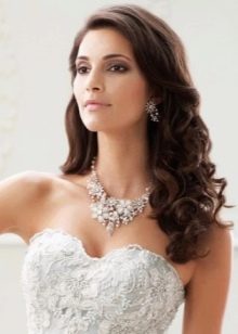Jewelry for a wedding dress case
