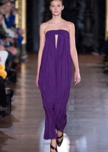 Violet knitted dress