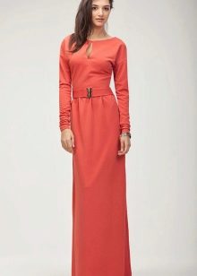 Turkish Knitted Floor Length Dress