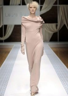 Long jersey dress