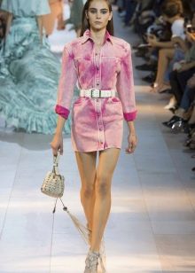 Spring shirt dress