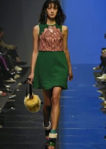 Autumn dress casual short