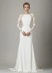 Autumn wedding dress