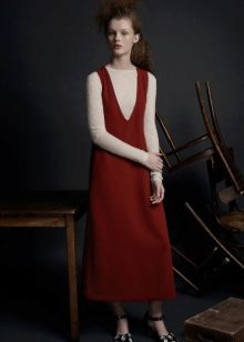Autumn sheath dress with turtleneck