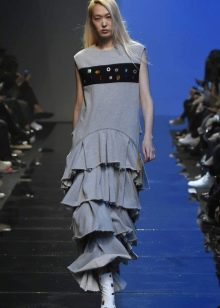 Autumn dress free to the floor